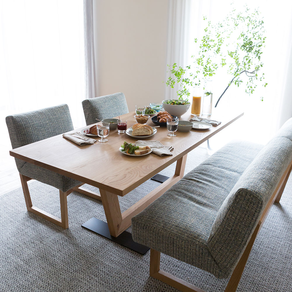 LIBERIA PLUS 196 Dining Table HIRASHIMA / HIRASHIMA（ヒラシマ） / ダイニングテーブル / HSM10005_dt_09.jpg