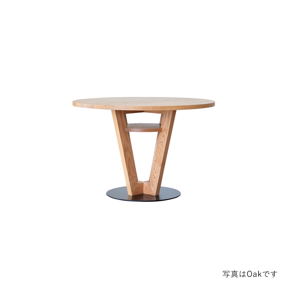LIBERIA PLUS 098 Circle Dining Table HIRASHIMA / HIRASHIMA（ヒラシマ） / ダイニングテーブル / HSM10007DBR_ma.jpg