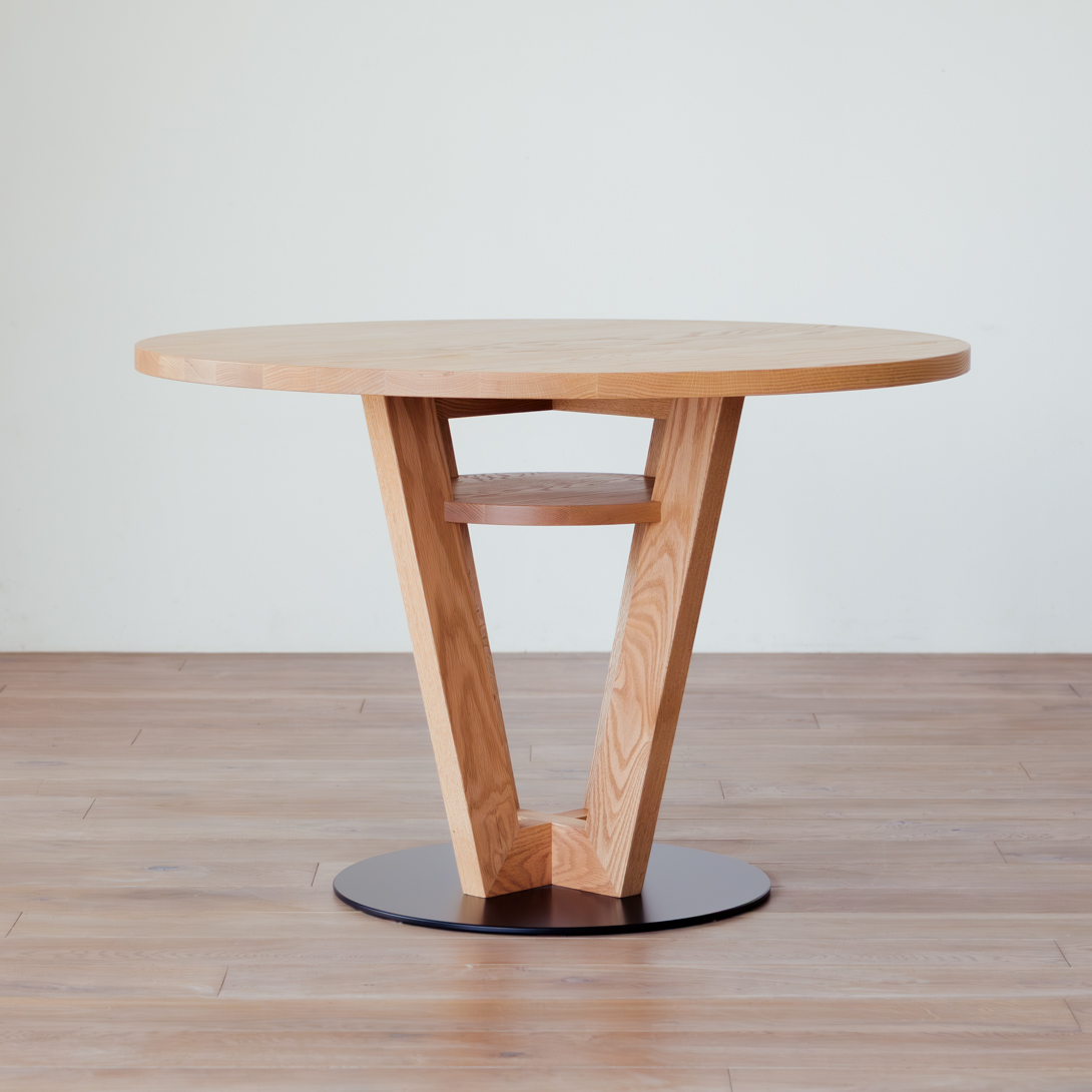 LIBERIA PLUS 119 Circle Dining Table HIRASHIMA / HIRASHIMA（ヒラシマ） / ダイニングテーブル / HSM10010_dt_02.jpg