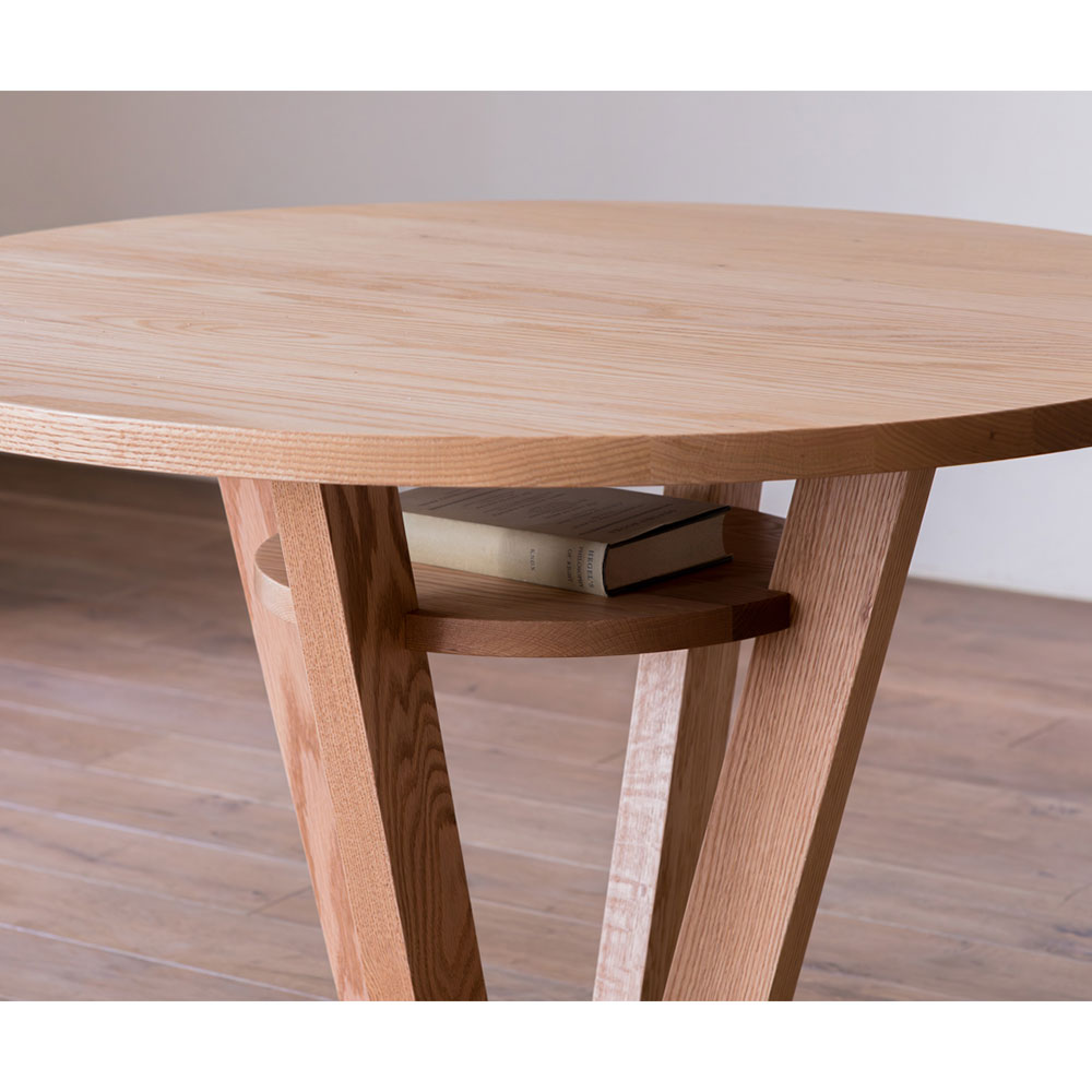 LIBERIA PLUS 126 Circle Dining Table HIRASHIMA / HIRASHIMA（ヒラシマ） / ダイニングテーブル / HSM10011_dt_04.jpg
