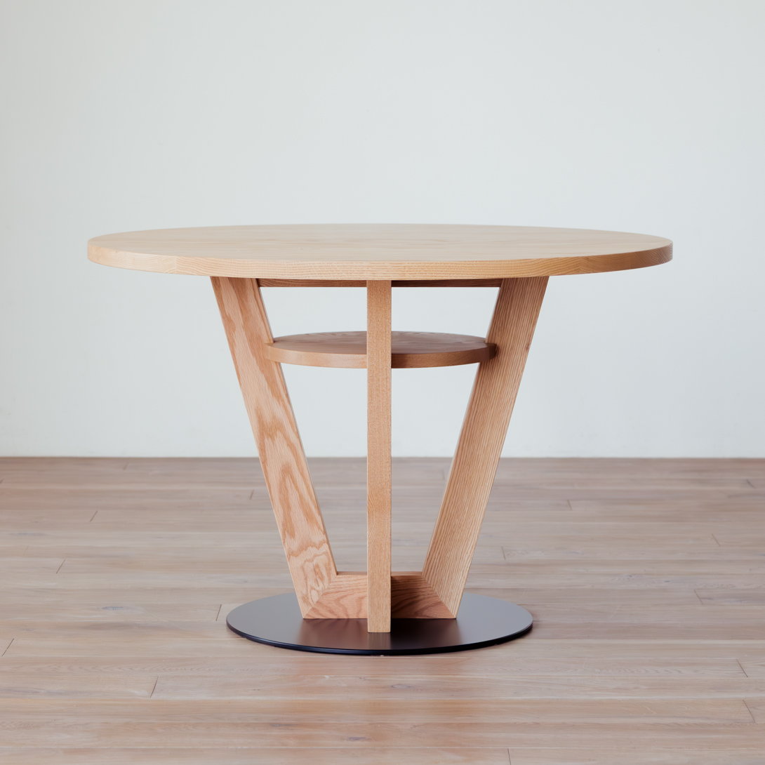 LIBERIA PLUS 133 Circle Dining Table HIRASHIMA / HIRASHIMA（ヒラシマ） / ダイニングテーブル / HSM10012_dt_01.jpg