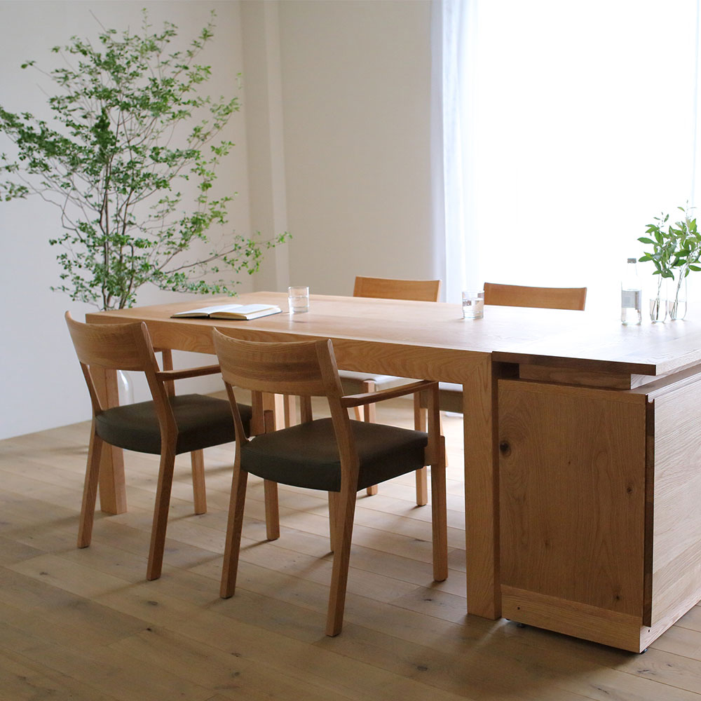 CARAMELLA Arm Chair Walnut Kaplis HIRASHIMA / HIRASHIMA（ヒラシマ） / ダイニングチェア / HSM10030_dt_07.jpg