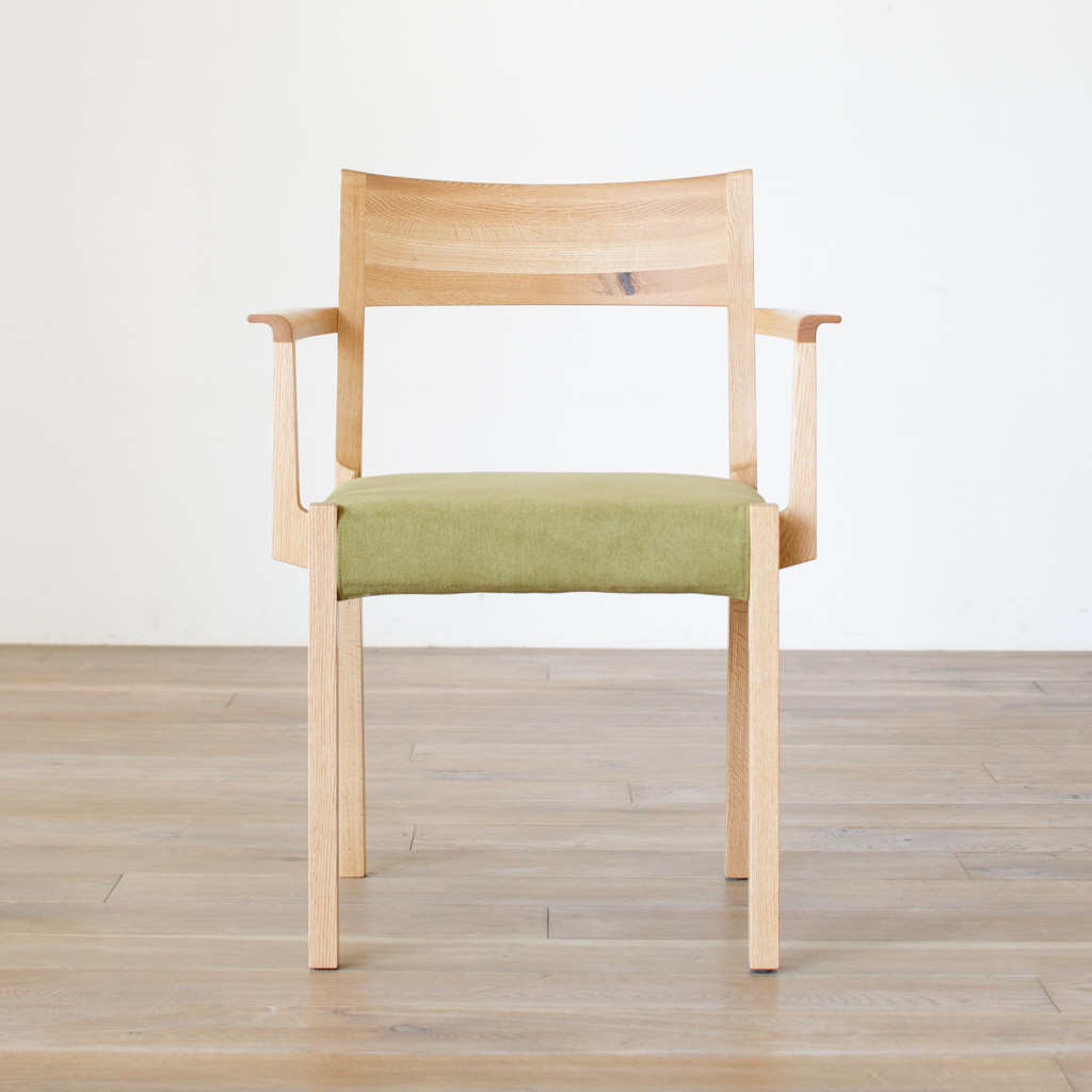 CARAMELLA Arm Chair Oak Kaplis HIRASHIMA / HIRASHIMA（ヒラシマ） / ダイニングチェア / HSM10031_dt_01.jpg