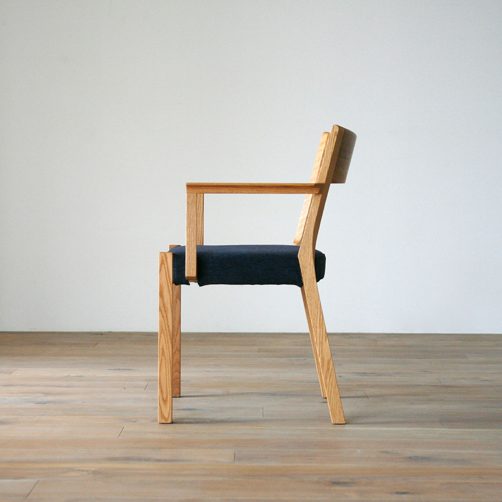CARAMELLA Arm Chair Oak Kaplis HIRASHIMA / HIRASHIMA（ヒラシマ） / ダイニングチェア / HSM10031_dt_06.jpg