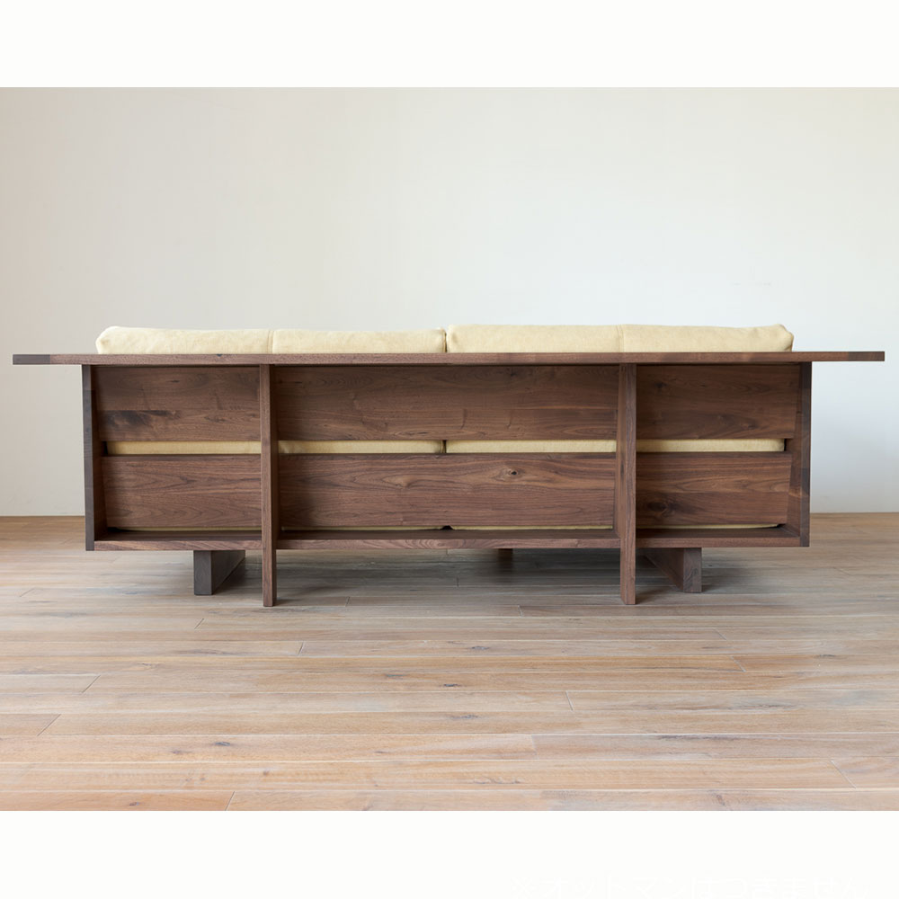 CARAMELLA Counter Sofa 210 Walnut Kaplis HIRASHIMA / HIRASHIMA（ヒラシマ） / 2人掛けソファ / HSM10036_dt_03.jpg