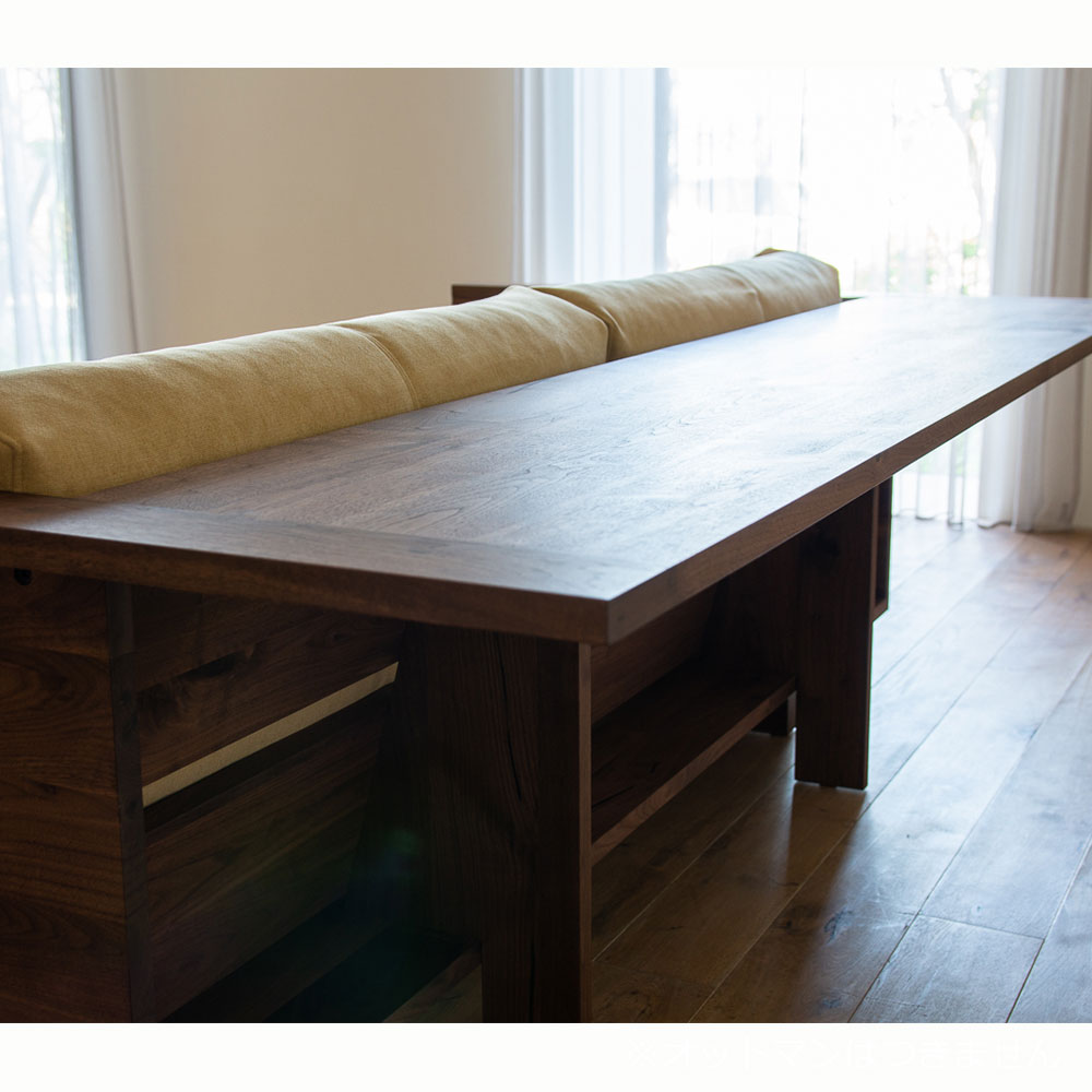 CARAMELLA Counter Sofa 147 Oak Kaplis HIRASHIMA / HIRASHIMA（ヒラシマ） / 2人掛けソファ / HSM10038_dt_02.jpg