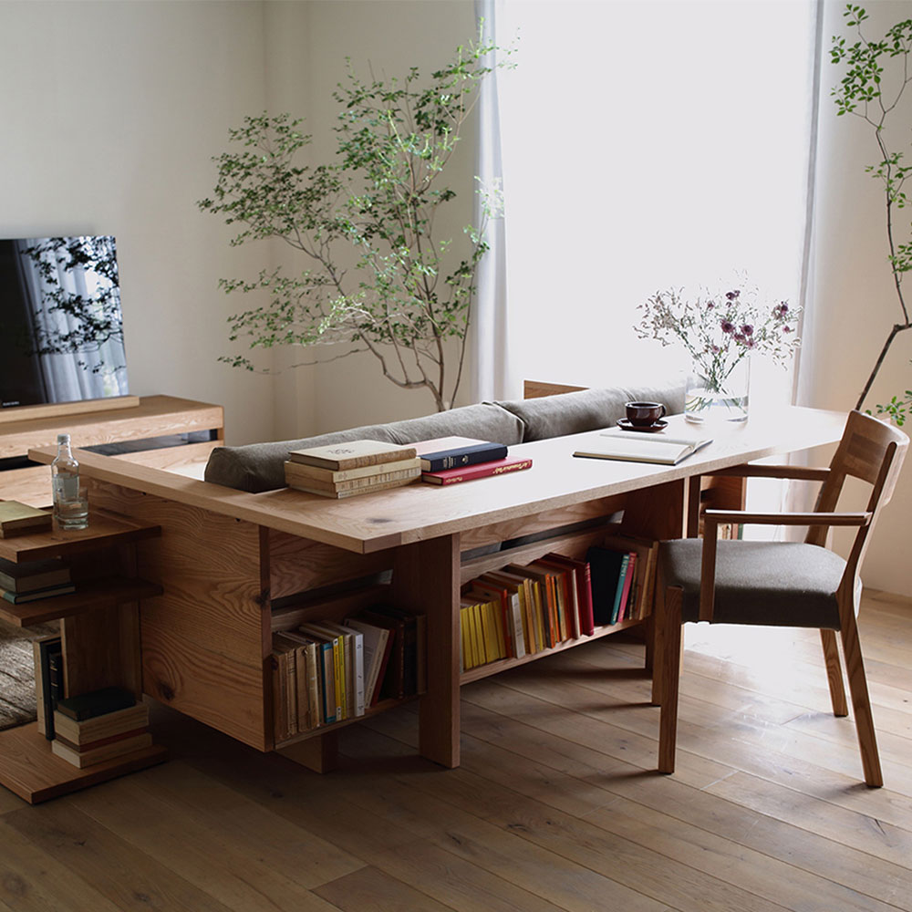 CARAMELLA Counter Sofa 189 Walnut Rico HIRASHIMA / HIRASHIMA（ヒラシマ） / 2人掛けソファ / HSM10045_dt_08.jpg