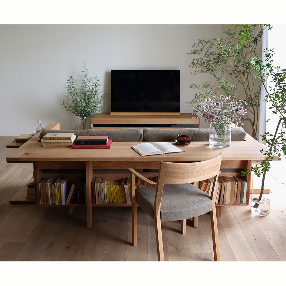 CARAMELLA Counter Sofa 210 Walnut Rico HIRASHIMA / HIRASHIMA（ヒラシマ） / 2人掛けソファ / HSM10046_dt_04.jpg