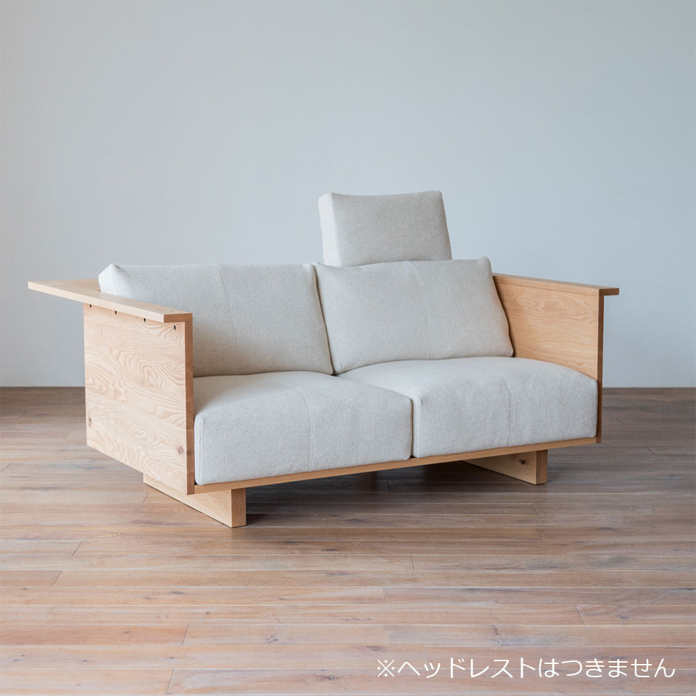 CARAMELLA Counter Sofa 168 Oak Rico HIRASHIMA / HIRASHIMA（ヒラシマ） / 2人掛けソファ / HSM10049_dt_08.jpg