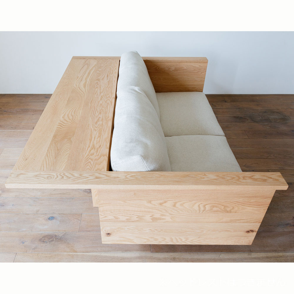 CARAMELLA Counter Sofa 168 Oak Rico HIRASHIMA / HIRASHIMA（ヒラシマ） / 2人掛けソファ / HSM10049_dt_09.jpg