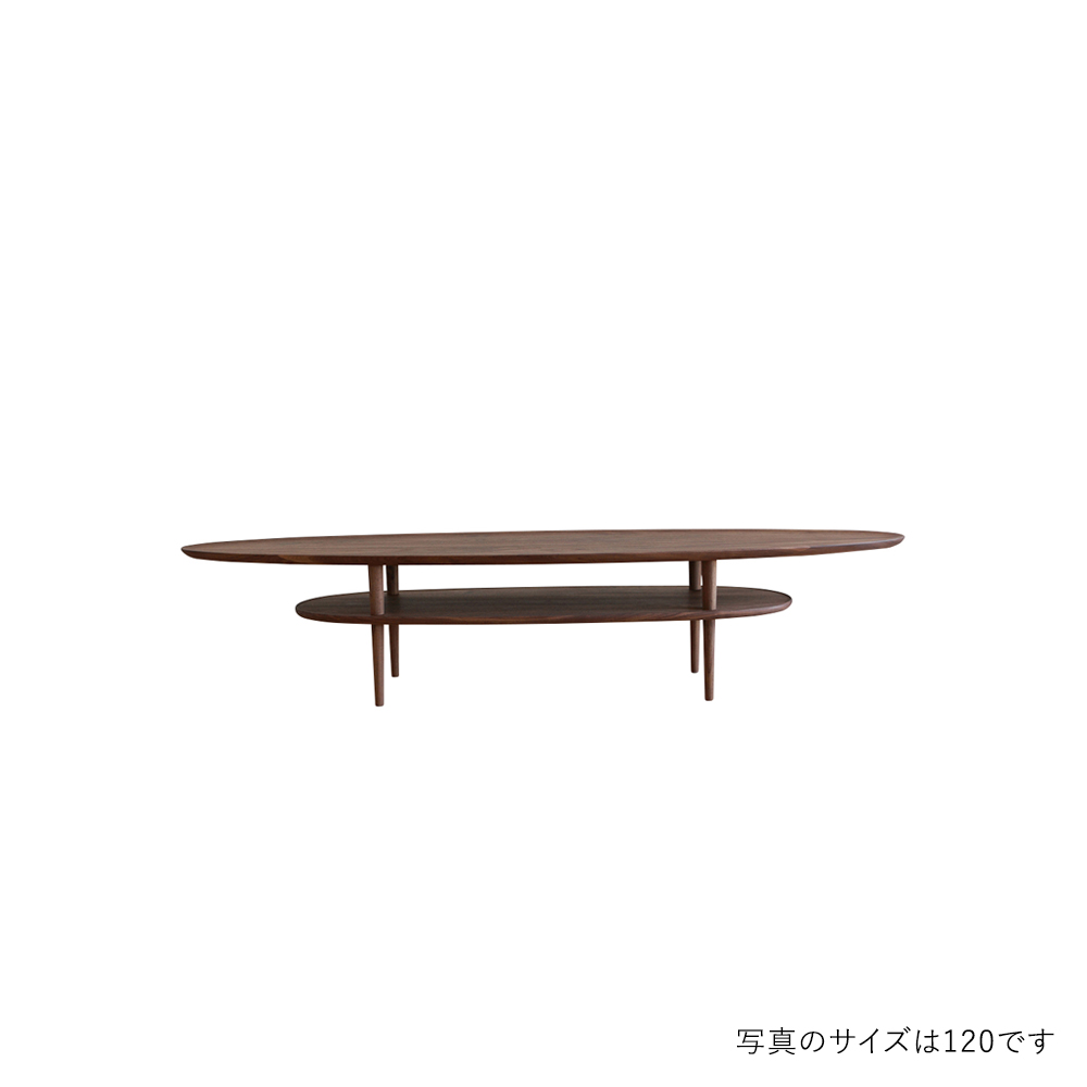BORDO Oval Table 105 HIRASHIMA / HIRASHIMA（ヒラシマ） / リビングテーブル・ローテーブル・座卓 / HSM10053DBR_ma.jpg