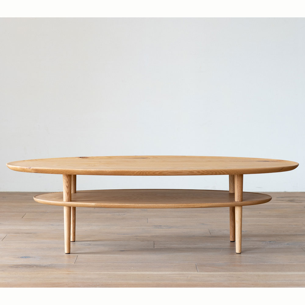 BORDO Oval Table 120 HIRASHIMA / HIRASHIMA（ヒラシマ） / リビングテーブル・ローテーブル・座卓 / HSM10054_dt_01.jpg