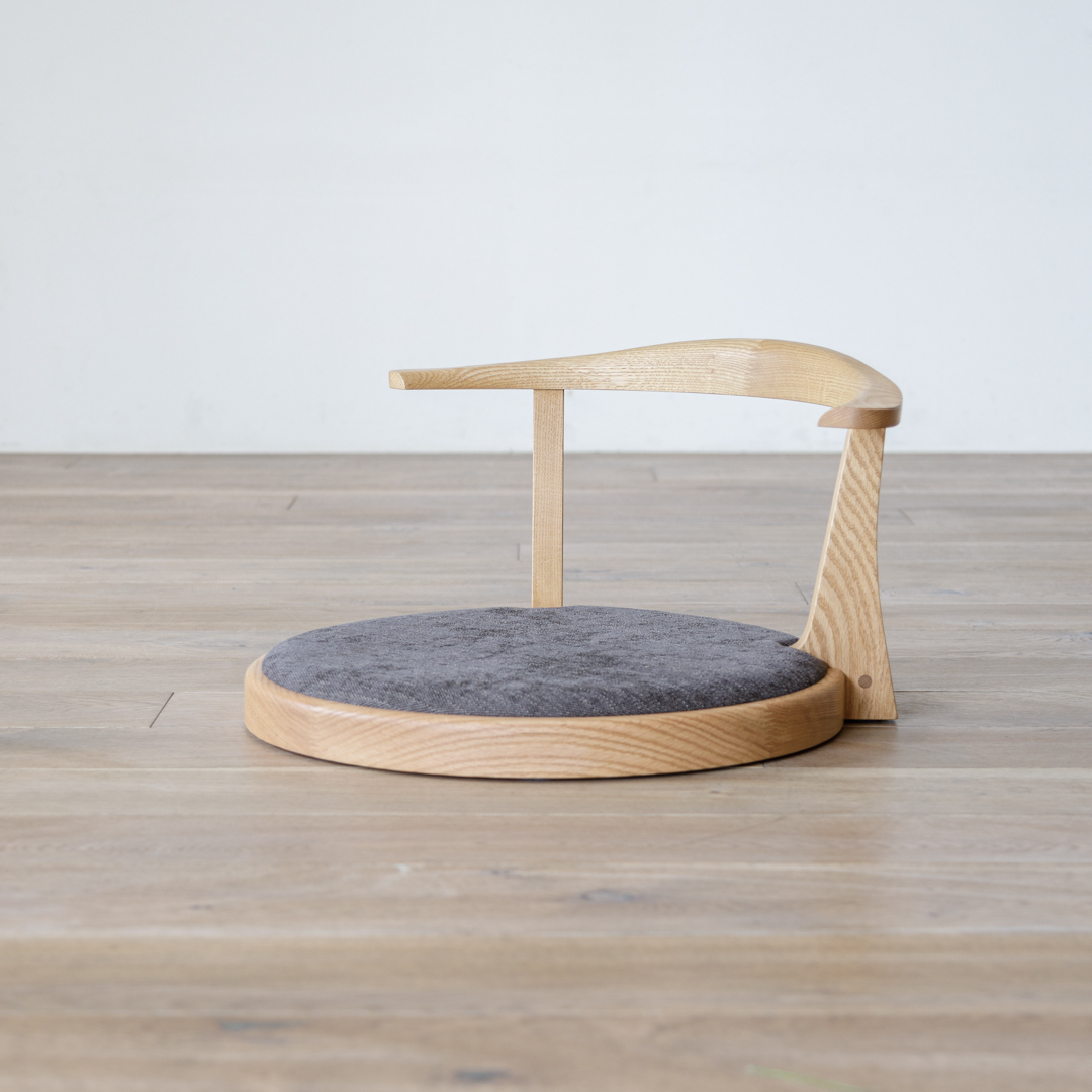 AGILE Zaisu Oak Panama HIRASHIMA / HIRASHIMA（ヒラシマ） / 座椅子・ローチェア / HSM10061_dt_02.jpg