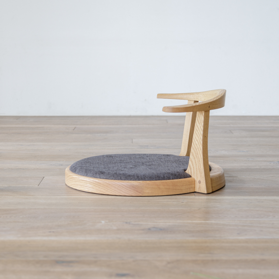 AGILE Zaisu Oak Panama HIRASHIMA / HIRASHIMA（ヒラシマ） / 座椅子・ローチェア / HSM10061_dt_03.jpg