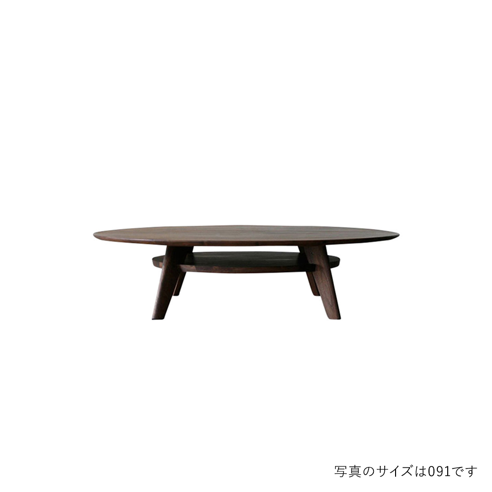 AGILE Zataku Circle 105 HIRASHIMA / HIRASHIMA（ヒラシマ） / リビングテーブル・ローテーブル・座卓 / HSM10063DBR_ma.jpg