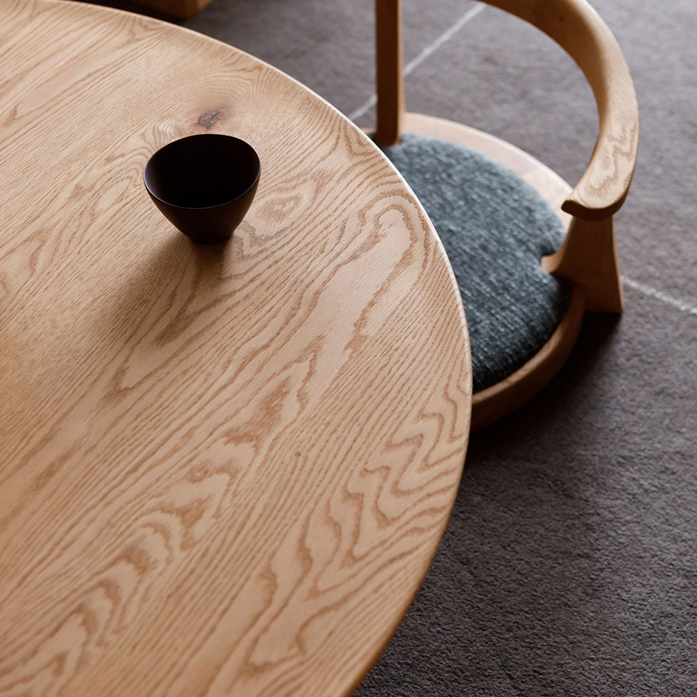 AGILE Zataku Circle 119 HIRASHIMA / HIRASHIMA（ヒラシマ） / リビングテーブル・ローテーブル・座卓 / HSM10064_dt_01.jpg