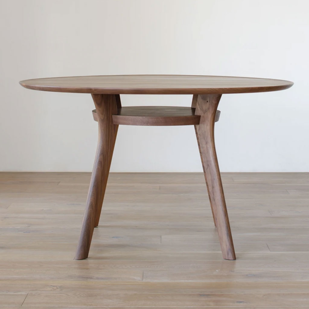 AGILE Circle Dining Table 119 HIRASHIMA / HIRASHIMA（ヒラシマ） / ダイニングテーブル / HSM10068DBR_ma.jpg