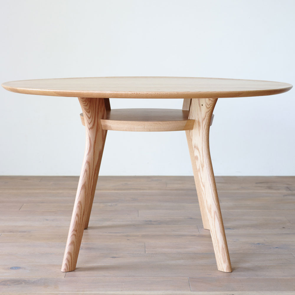 AGILE Circle Dining Table 119 HIRASHIMA / HIRASHIMA（ヒラシマ） / ダイニングテーブル / HSM10068_dt_01.jpg