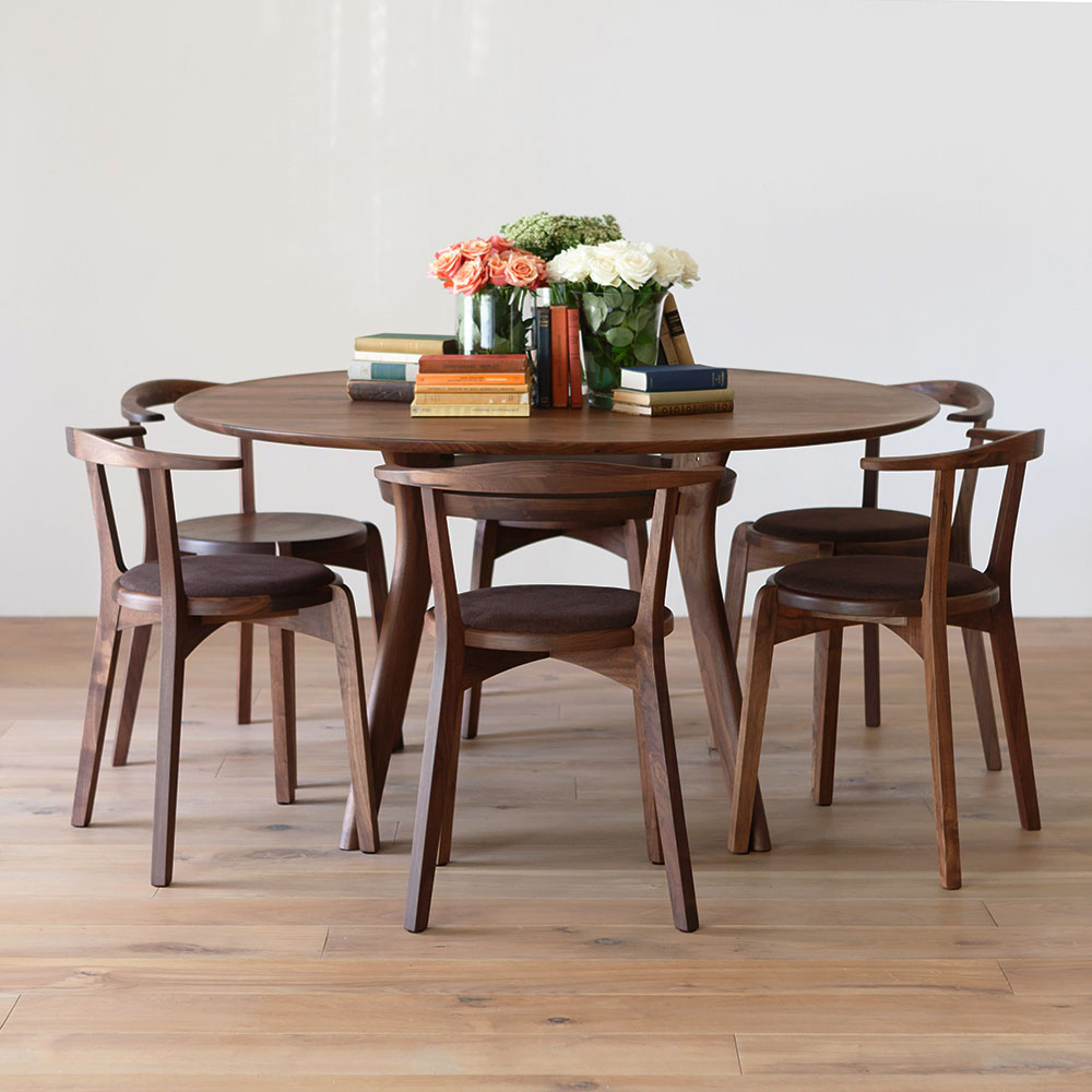 AGILE Circle Dining Table 119 HIRASHIMA / HIRASHIMA（ヒラシマ） / ダイニングテーブル / HSM10068_dt_18.jpg