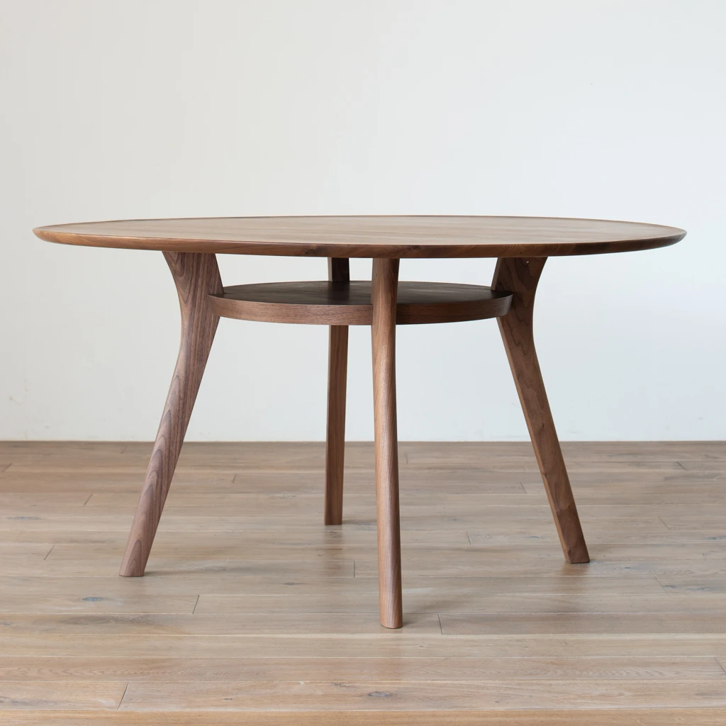 AGILE Circle Dining Table 133 HIRASHIMA / HIRASHIMA（ヒラシマ） / ダイニングテーブル / HSM10069_dt_02.jpg