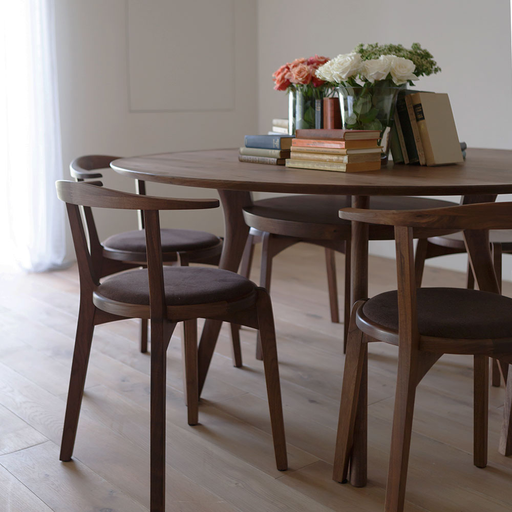 AGILE Side Chair Upholstery Walnut Rico HIRASHIMA / HIRASHIMA（ヒラシマ） / ダイニングチェア / HSM10071_dt_05.jpg