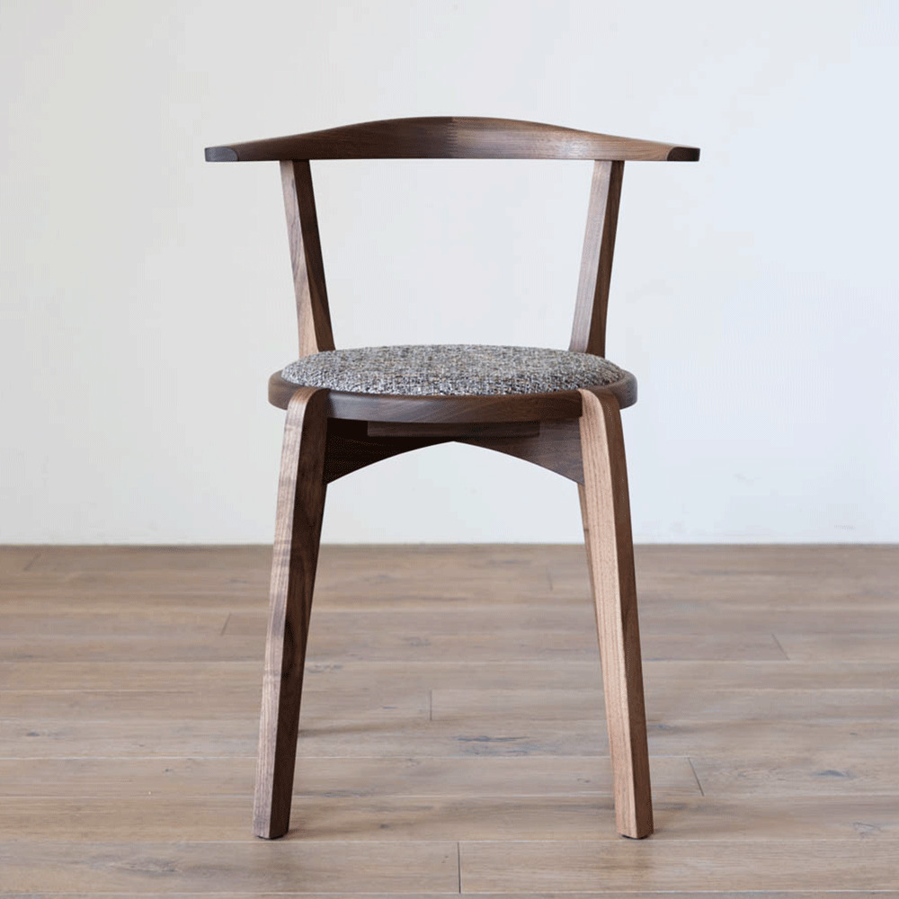 AGILE Side Chair Upholstery Walnut Amsterdam HIRASHIMA / HIRASHIMA（ヒラシマ） / ダイニングチェア / HSM10073_dt_01.jpg