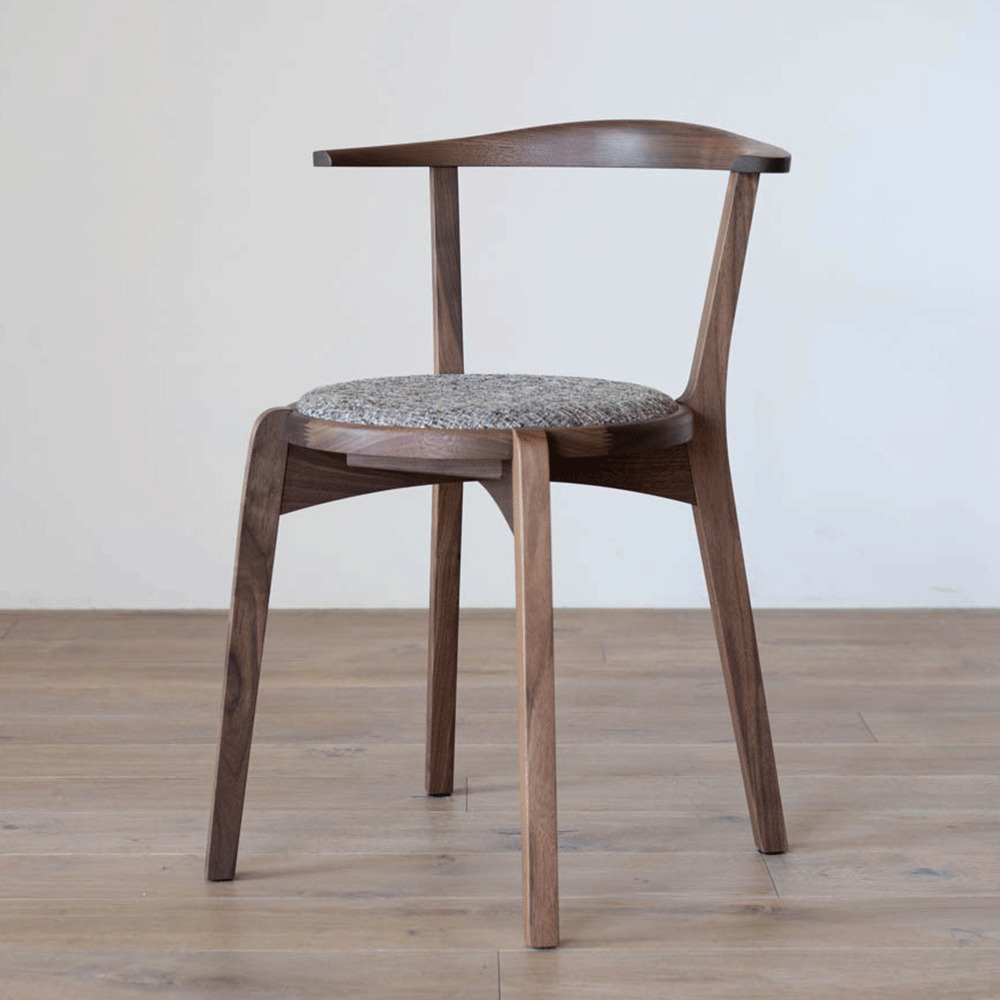 AGILE Side Chair Upholstery Walnut Amsterdam HIRASHIMA / HIRASHIMA（ヒラシマ） / ダイニングチェア / HSM10073_dt_02.jpg