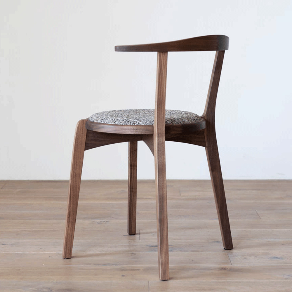 AGILE Side Chair Upholstery Walnut Amsterdam HIRASHIMA / HIRASHIMA（ヒラシマ） / ダイニングチェア / HSM10073_dt_03.jpg