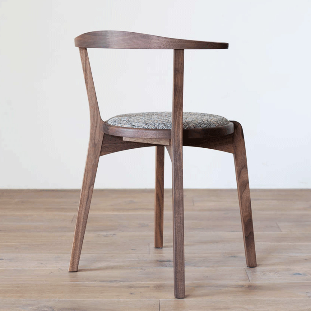 AGILE Side Chair Upholstery Walnut Amsterdam HIRASHIMA / HIRASHIMA（ヒラシマ） / ダイニングチェア / HSM10073_dt_04.jpg