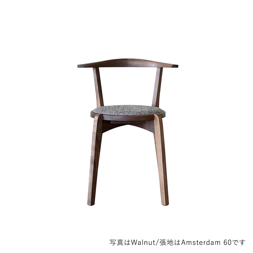 AGILE Side Chair Upholstery Oak Amsterdam HIRASHIMA / HIRASHIMA（ヒラシマ） / ダイニングチェア / HSM10074YEL_ma.jpg