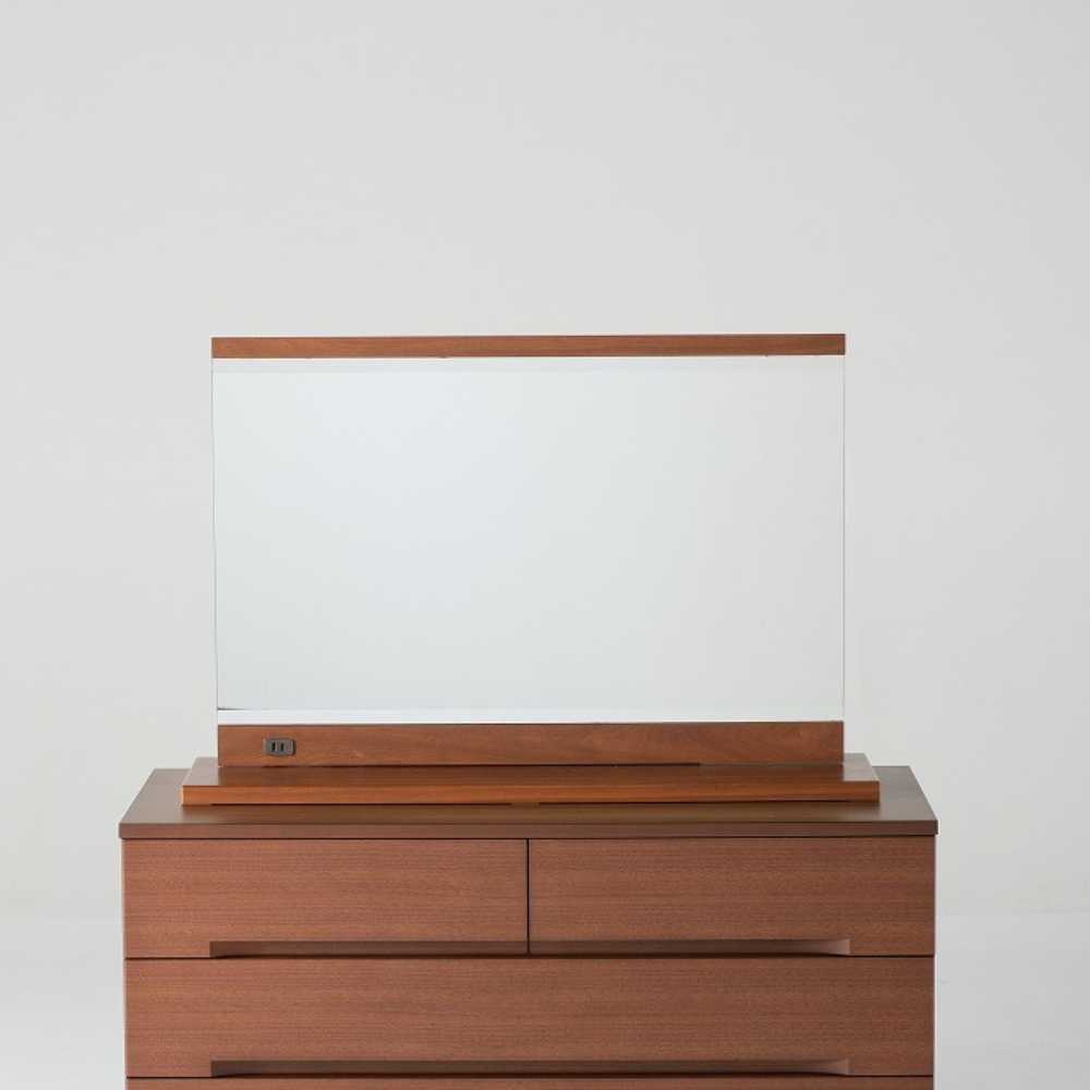 Ippin家具工房 上置きミラー IPN-398(WN) / Ippin家具工房（イッピンカグコウボウ） / 卓上ミラー / IPP30083_dt_01.jpg