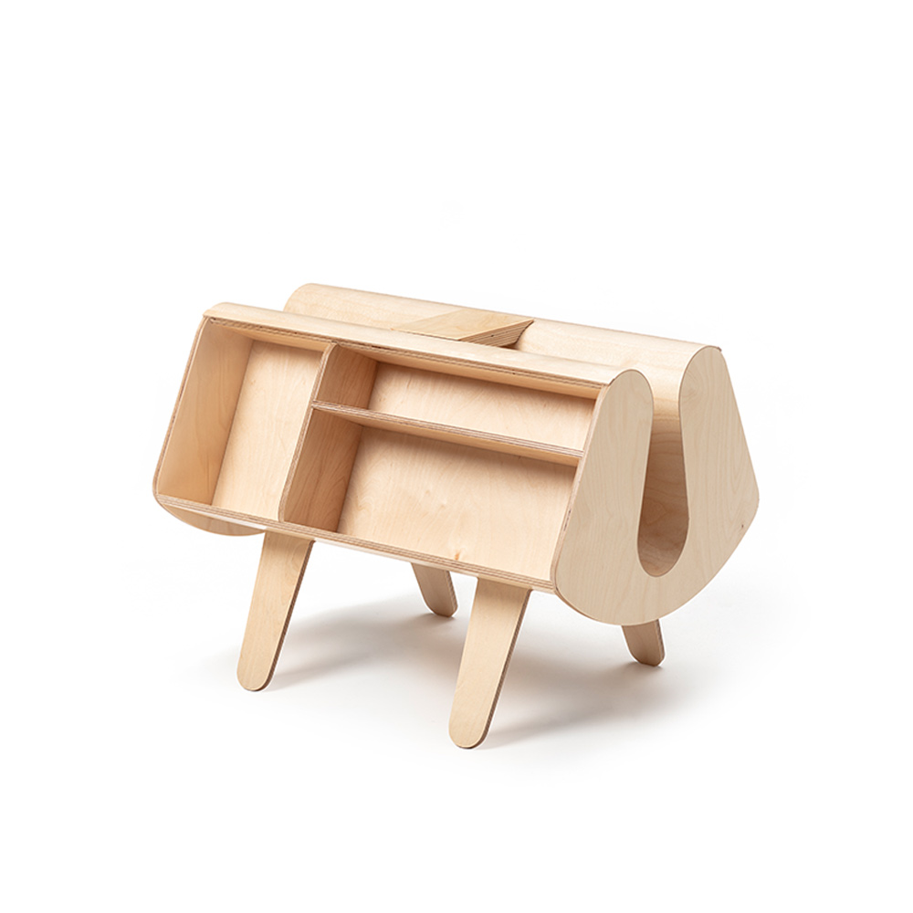 ISOKON ペンギンドンキー / ISOKON（アイソコン） / ラック・ブックシェルフ・マガジンラック・本棚 / ISK10006_dt_01.jpg
