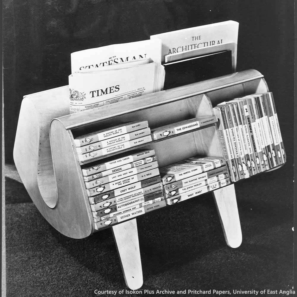 ISOKON ペンギンドンキー / ISOKON（アイソコン） / ラック・ブックシェルフ・マガジンラック・本棚 / ISK10006_dt_08.jpg