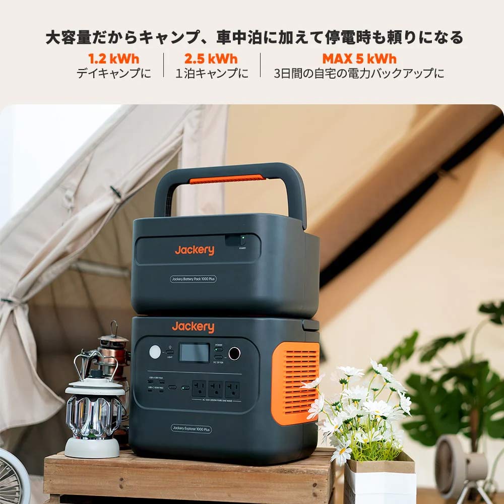 Jackery Battery Pack 1000 Plus / Jackery（ジャクリ） / モバイルバッテリー・ポータブル電源 / JCR10001_dt_03.jpg