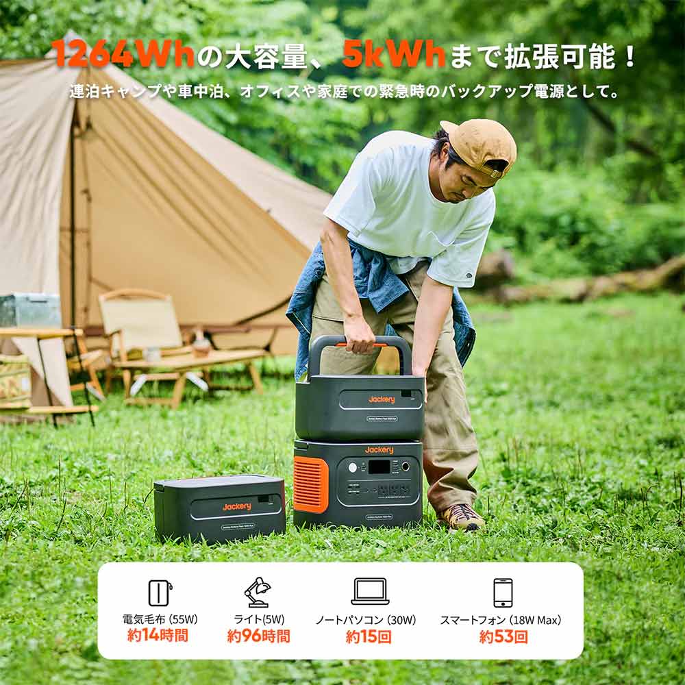 Jackery ポータブル電源 1000 Plus / Jackery（ジャクリ） / モバイルバッテリー・ポータブル電源 / JCR10004_dt_03.jpg