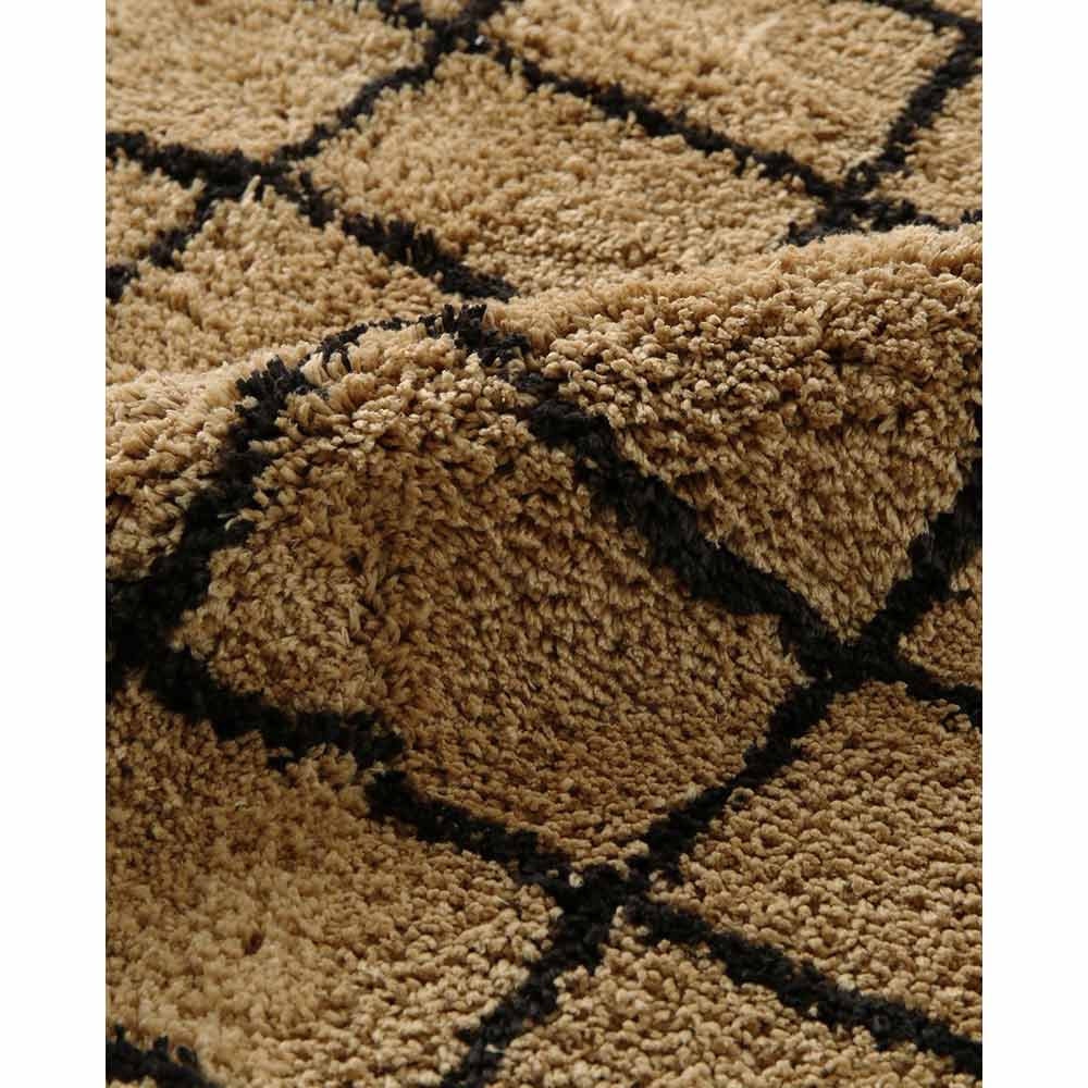 GRID RUG 120×160 / JOURNAL STANDARD FURNITURE（ジャーナルスタンダードファニチャー） / ラグ・カーペット・絨毯 / col_JSF10262MBR.jpg