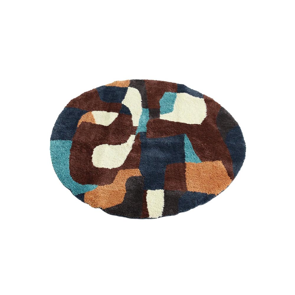 PICFAIR RUG ROUND φ140 / JOURNAL STANDARD FURNITURE（ジャーナルスタンダードファニチャー） / ラグ・カーペット・絨毯 / JSF10296BLU_ma.jpg