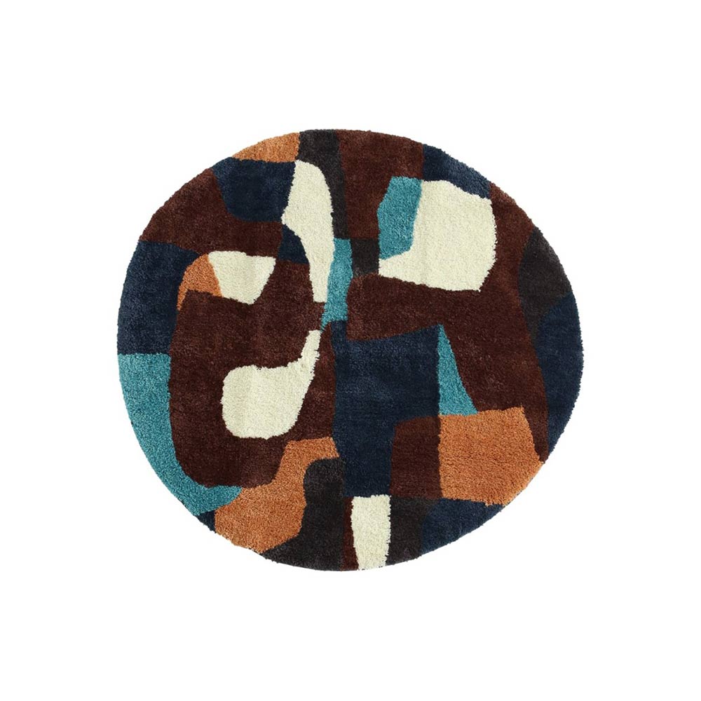 PICFAIR RUG ROUND φ140 / JOURNAL STANDARD FURNITURE（ジャーナルスタンダードファニチャー） / ラグ・カーペット・絨毯 / JSF10296_dt_01.jpg