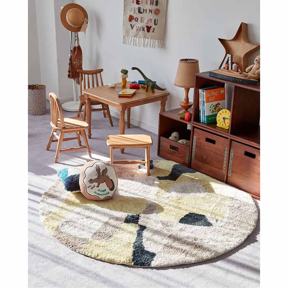 PICFAIR RUG ROUND φ140 / JOURNAL STANDARD FURNITURE（ジャーナルスタンダードファニチャー） / ラグ・カーペット・絨毯 / JSF10296_dt_05.jpg
