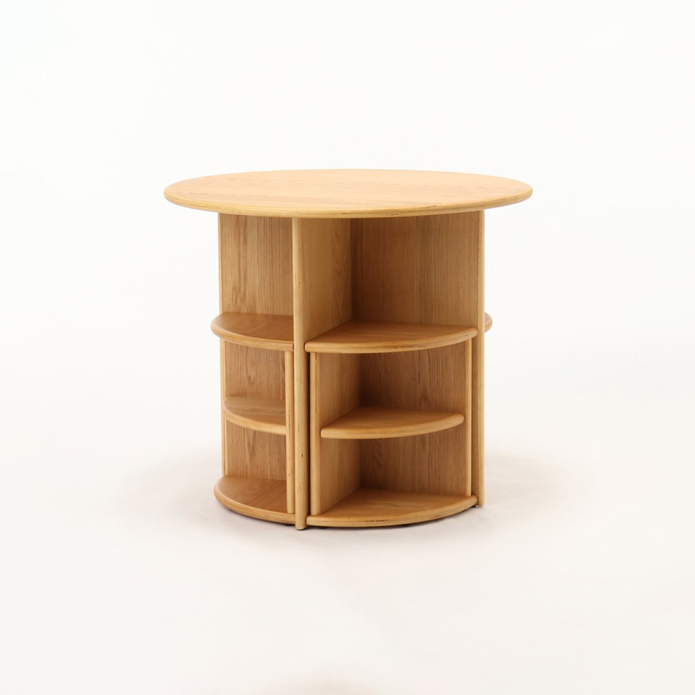 PORTO QUARTER TABLE / JOURNAL STANDARD FURNITURE（ジャーナルスタンダードファニチャー） / サイドテーブル・ナイトテーブル / JSF10310_dt_01.jpg