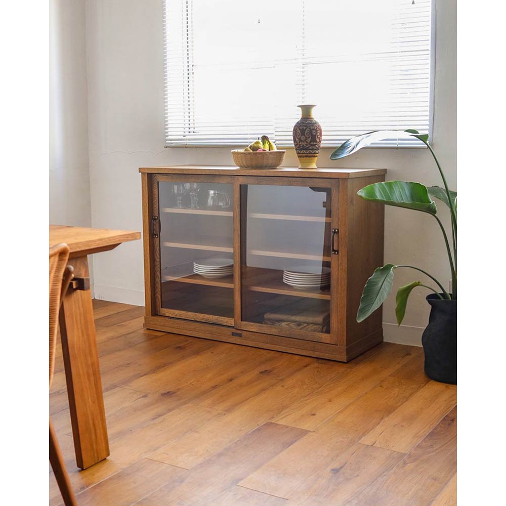 Elverson Glass Cabinet L / JOURNAL STANDARD FURNITURE（ジャーナルスタンダードファニチャー） / キャビネット・チェスト・サイドボード / JSF10313_dt_12.jpg