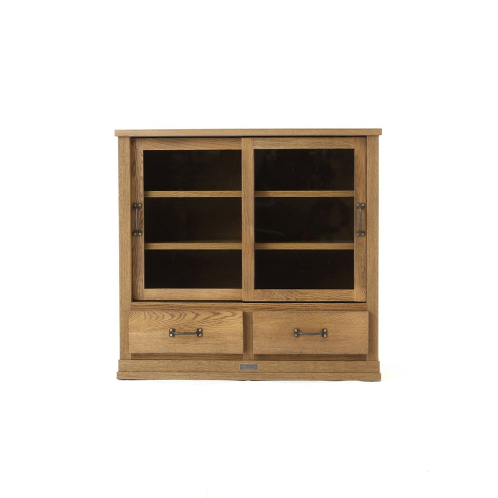 Elverson Glass Cabinet S with Drawers / JOURNAL STANDARD FURNITURE（ジャーナルスタンダードファニチャー） / キャビネット・チェスト・サイドボード / JSF10314_dt_01.jpg