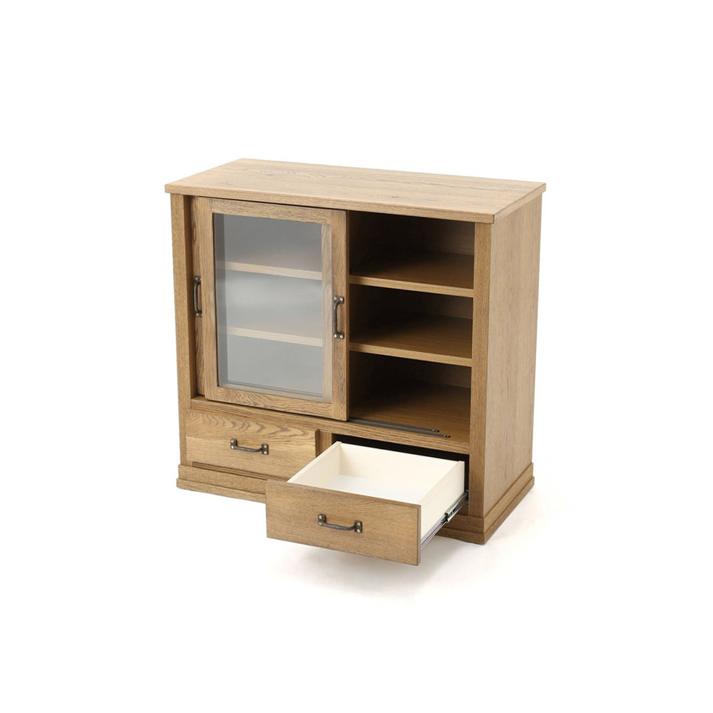 Elverson Glass Cabinet S with Drawers / JOURNAL STANDARD FURNITURE（ジャーナルスタンダードファニチャー） / キャビネット・チェスト・サイドボード / JSF10314_dt_04.jpg