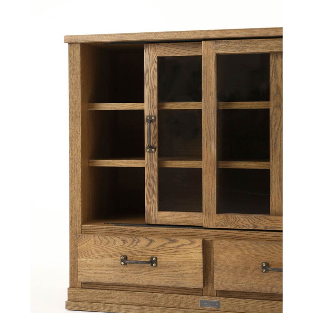 Elverson Glass Cabinet S with Drawers / JOURNAL STANDARD FURNITURE（ジャーナルスタンダードファニチャー） / キャビネット・チェスト・サイドボード / JSF10314_dt_09.jpg