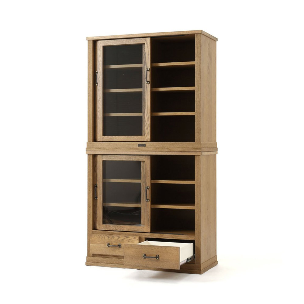 Elverson Glass Cabinet S with Drawers / JOURNAL STANDARD FURNITURE（ジャーナルスタンダードファニチャー） / キャビネット・チェスト・サイドボード / JSF10314_dt_11.jpg