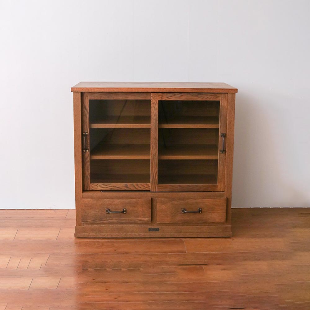 Elverson Glass Cabinet S with Drawers / JOURNAL STANDARD FURNITURE（ジャーナルスタンダードファニチャー） / キャビネット・チェスト・サイドボード / JSF10314_dt_22.jpg