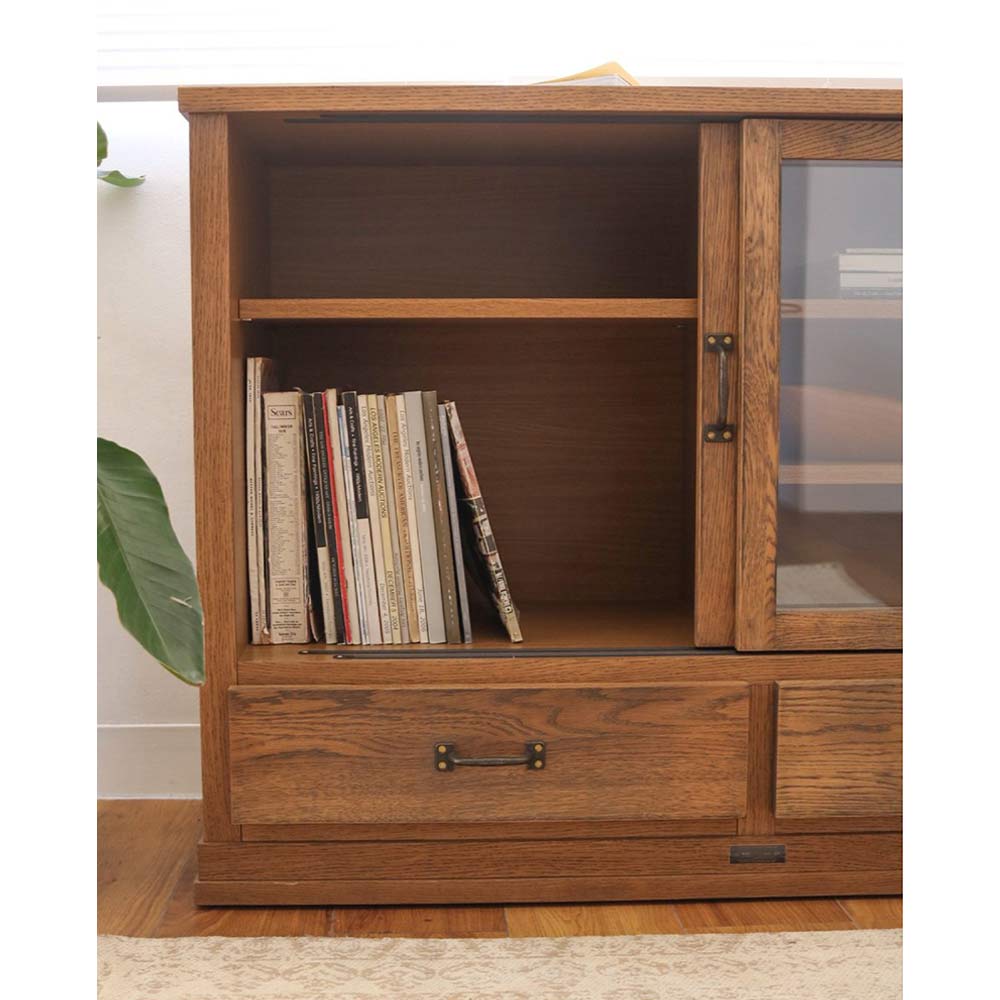 Elverson Glass Cabinet L with Drawers / JOURNAL STANDARD FURNITURE（ジャーナルスタンダードファニチャー） / キャビネット・チェスト・サイドボード / JSF10315_dt_08.jpg