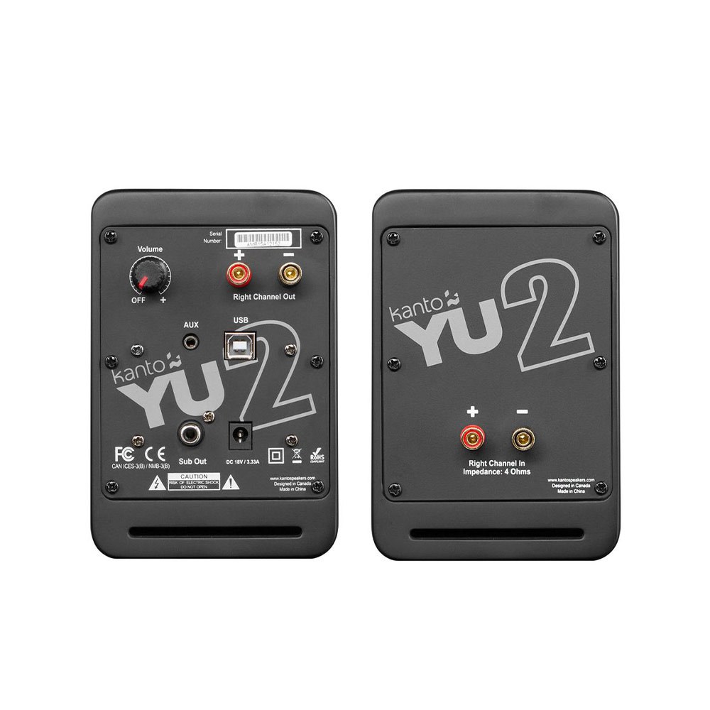 Kanto Audio Kanto Audio YU2アクティブスピーカー & SE2 Kanto Audio Kanto Audio YU2アクティブスピーカー & SE2