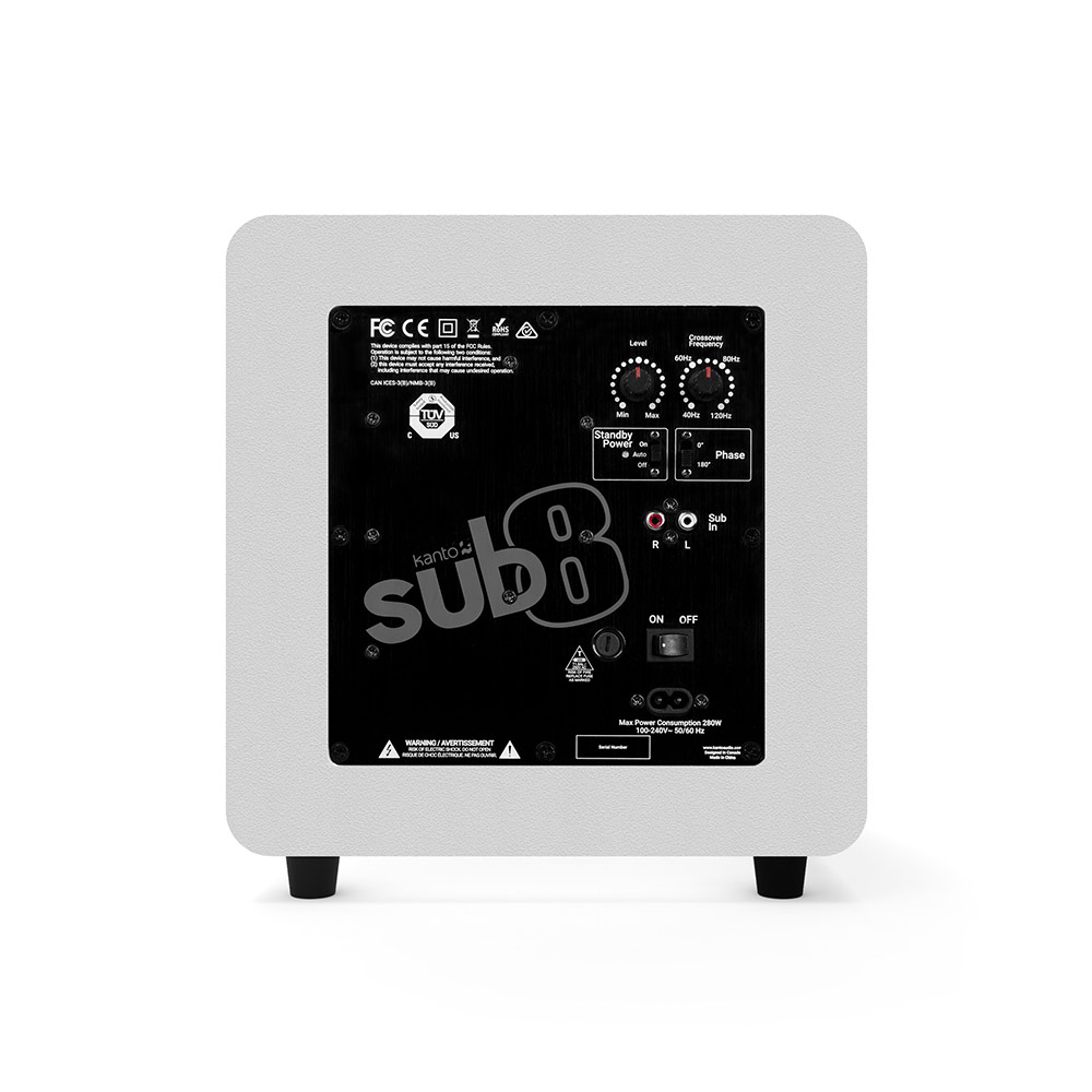 Kanto Audio Sealed Powered Subwoofer SUB8 / Kanto Audio（カントオーディオ） / オーディオ・スピーカー / KAN10016_dt_02.jpg