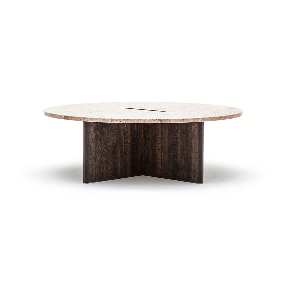 N-ST01 Large MARBLE TABLETOP / Karimoku Case（カリモクケース） / リビングテーブル・ローテーブル・座卓 / KCS10007DBR_ma.jpg